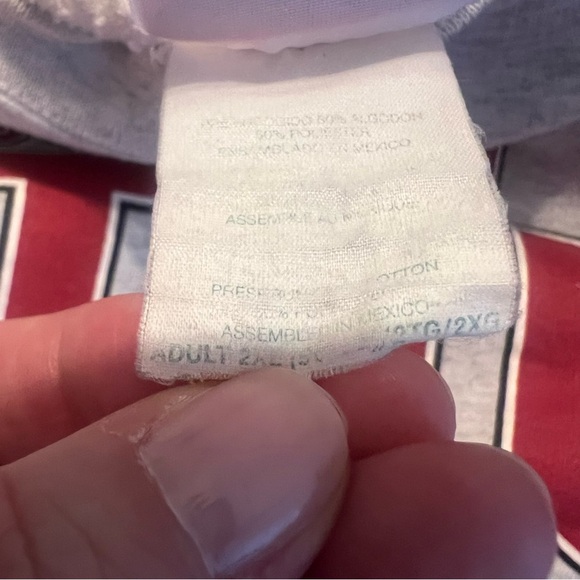 Vintage Confused State Crewneck Men’s 2XL Gray Hanes Sweatshirt - Funny  College - Picture 6 of 7